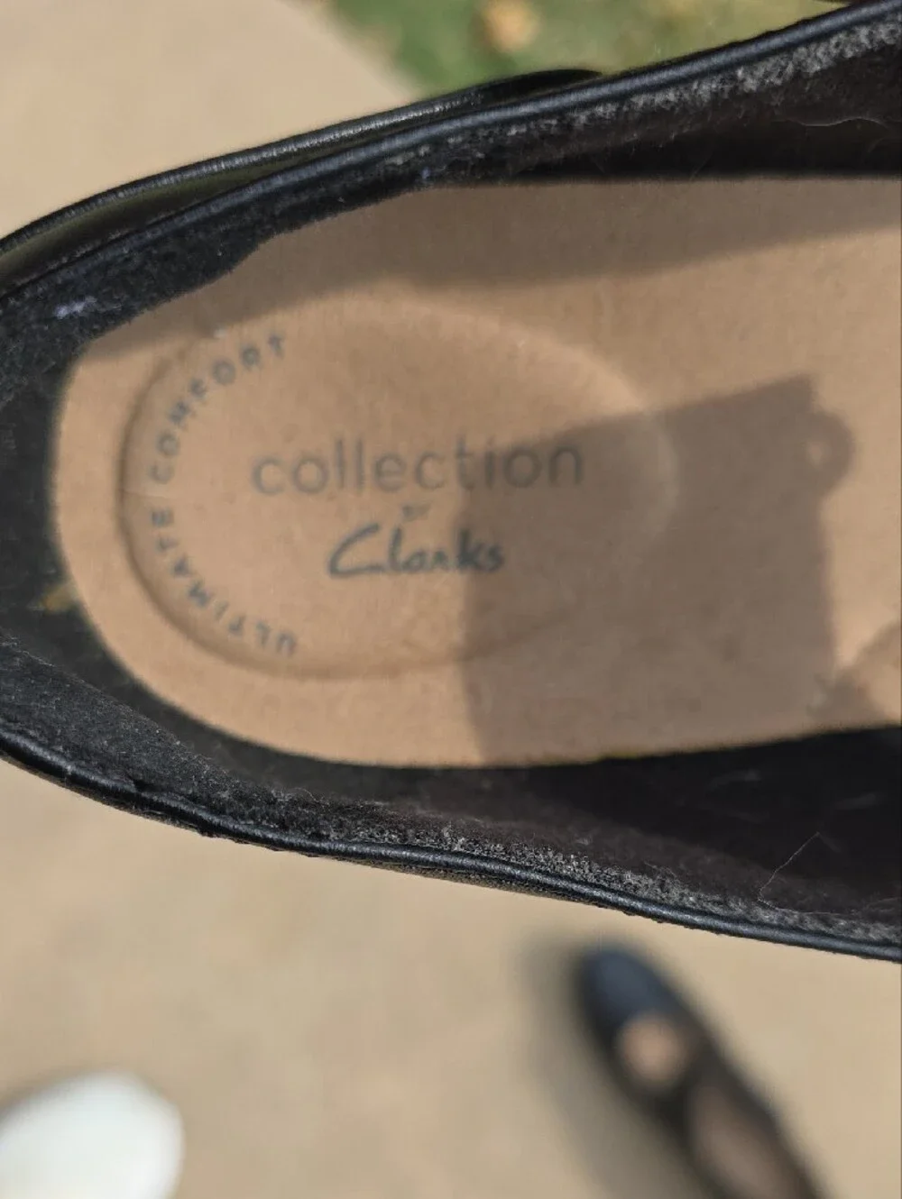 Clarks Women's Black Mary Jane Strap Heels